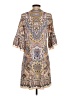 Hale Bob Paisley Tan Casual Dress Size S - photo 2