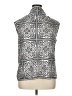 Ann Taylor LOFT 100% Polyester Silver Sleeveless Blouse Size XL - photo 1