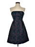 Leifnotes Paisley Blue Cocktail Dress Size 0 - photo 1