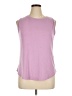 Assorted Brands Purple Sleeveless T-Shirt Size XL - photo 1