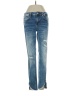 Zara Basic Hearts Blue Jeans Size 4 - photo 1