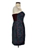 Leifnotes Paisley Blue Cocktail Dress Size 0 - photo 4