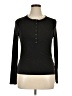 Time and Tru Black Long Sleeve Top Size XL - photo 1