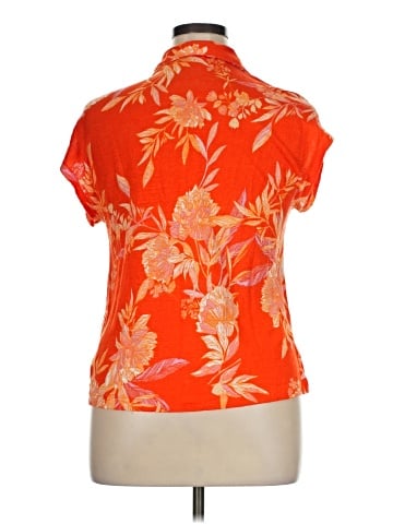 Cynthia Rowley TJX Short Sleeve Blouse (view 2)