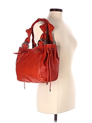 Francesco Biasia Leather Bucket Bag (view 2)