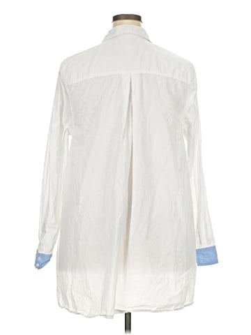 Lane Bryant Long Sleeve Button-Down Shirt (view 2)