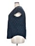 Fun2Fun 100% Polyester Polka Dots Blue Short Sleeve Blouse Size XXL - photo 5