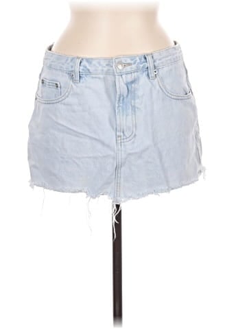 Meshki Denim Skirt (view 1)