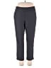 Tribal Solid Gray Active Pants Size 18 - photo 1