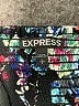 Express 100% Rayon Floral Black Cocktail Dress Size S - photo 7