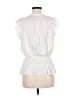 Current Air 100% Polyester White Sleeveless Blouse Size M - photo 2