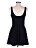 SPANX Solid Black Casual Dress Size M - photo 2