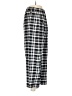 Baci Plaid Black Casual Pants Size S - photo 4