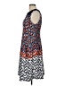 Phase Seven Print Blue Casual Dress Size 12 - photo 5