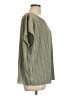 Purejill Green Short Sleeve Blouse Size L - photo 4
