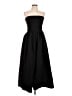 Double Zero Solid Black Casual Dress Size L - photo 1