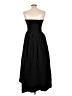 Double Zero Solid Black Casual Dress Size L - photo 2