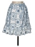 Sugarlips 100% Cotton Paisley Blue Casual Skirt Size XS - photo 2