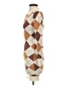 Willow & Wind Argyle Brown Casual Dress Size XS - photo 5