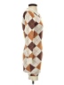 Willow & Wind Argyle Brown Casual Dress Size XS - photo 4