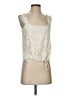Tiny 100% Cotton Ivory Sleeveless Blouse Size S - photo 1