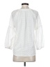 Drew 100% Polyester White 3/4 Sleeve Blouse Size S - photo 2