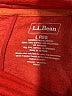 L.L.Bean Red Sweatshirt Size L - photo 7