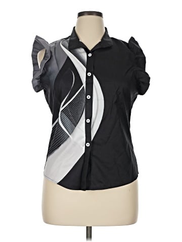Unbranded Short Sleeve Blouse (view 1)
