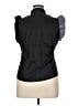 Unbranded 100% Polyester Graphic Black Short Sleeve Blouse Size XL - photo 2