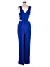 Crystal Sky Color Block Blue Jumpsuit Size M - photo 2