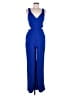 Crystal Sky Color Block Blue Jumpsuit Size M - photo 1