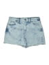 Universal Thread Blue Denim Shorts Size 4R - photo 1