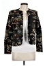 Unbranded Floral Black Blazer Size L - photo 1