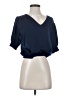 Summersalt 100% Polyester Blue Short Sleeve Blouse Size XS - photo 1