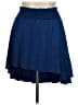 Habitual Solid Blue Casual Skirt Size 16 - photo 1