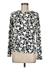 Lands' End Ivory Long Sleeve Blouse Size M - photo 1