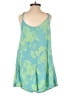 Roxy 100% Viscose Tropical Green Romper Size S - photo 2