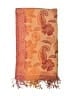 Unbranded 100% Wool Paisley Floral Orange Scarf One size - photo 2
