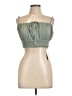 Privacy Please Green Sleeveless Blouse Size L - photo 1