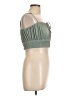 Privacy Please Green Sleeveless Blouse Size L - photo 4