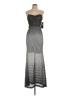 Betsy & Adam Gray Cocktail Dress Size 10 - photo 1