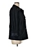 Christopher & Banks 100% Polyester Black Trenchcoat Size 8 - photo 4