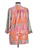H&M 100% Polyester Orange Kimono Size 12 - photo 2