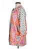 H&M 100% Polyester Orange Kimono Size 12 - photo 5