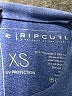 Rip Curl Blue Rash Guard Size XS - photo 3