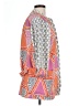 H&M 100% Polyester Orange Kimono Size 12 - photo 4