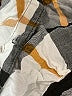C established 1946 100% Rayon Plaid Gray 3/4 Sleeve Button-Down Shirt Size L - photo 7