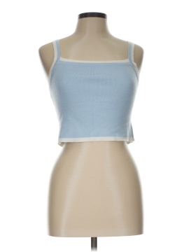 Blue Blush Sleeveless Top