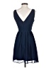 Forever 21 100% Polyester Solid Blue Casual Dress Size S - photo 2