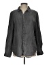 Alexander Jordan 100% Lyocell Gray Long Sleeve Button-Down Shirt Size L - photo 1